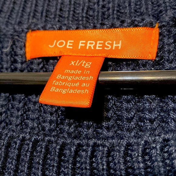 SOLD :: Joe Fresh Heavyweight Striped Sweater - Picture 3 of 6